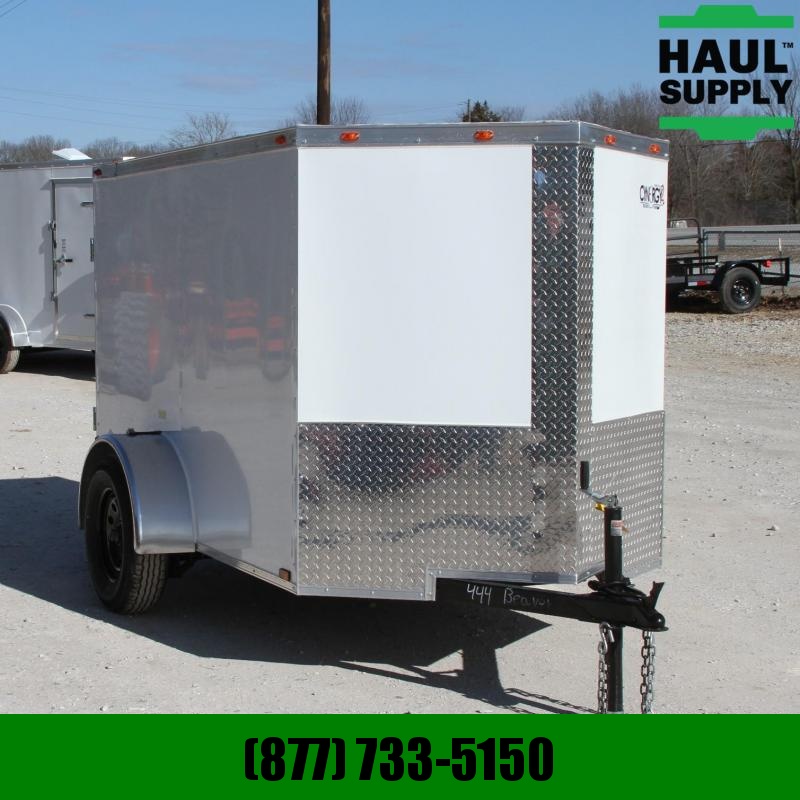 Cynergy Cargo 5X8 V-NOSE CARGO TRAILER REAR RAMP Cynergy Cargo 5X8 V-NOSE CARGO TRAILER REAR RAMP