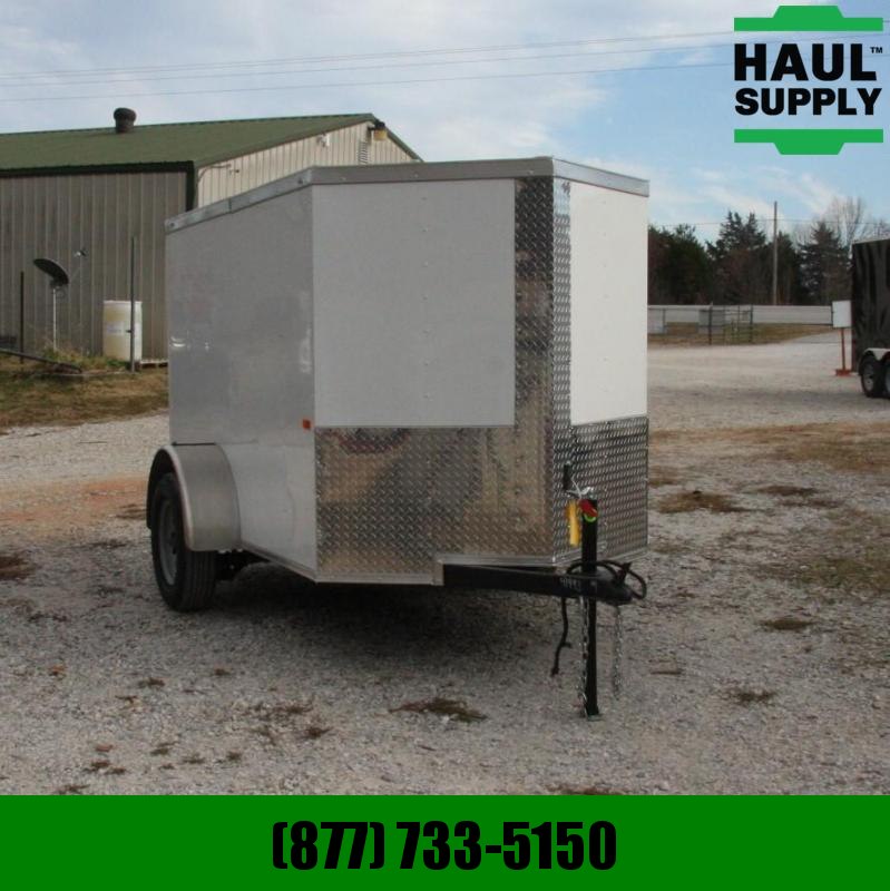 Rock Solid Cargo 5X8 V-NOSE CARGO TRAILER SIDE VENT RAMP D Rock Solid Cargo 5X8 V-NOSE CARGO TRAILER SIDE VENT RAMP D