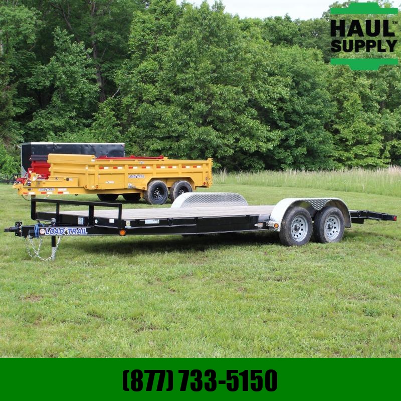 Load Trail 83X20 7K Open Car Hauler with Slide-in Si Load Trail 83X20 7K Open Car Hauler with Slide-in Si