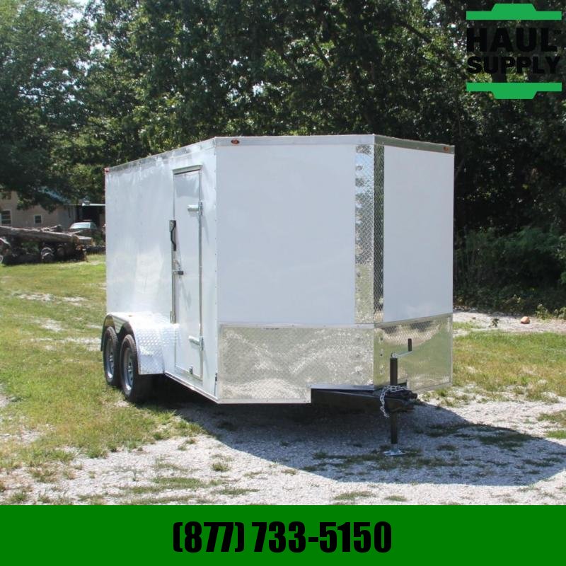 Traveler Cargo 7X16 7K XT V-NOSE CARGO TRAILER REAR RAMP Traveler Cargo 7X16 7K XT V-NOSE CARGO TRAILER REAR RAMP