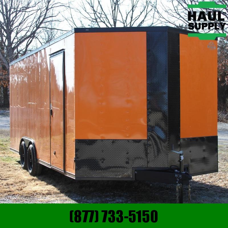 Rock Solid Cargo 8.5X20 10K XT V-NOSE ENCLOSED CAR HAULER Rock Solid Cargo 8.5X20 10K XT V-NOSE ENCLOSED CAR HAULER