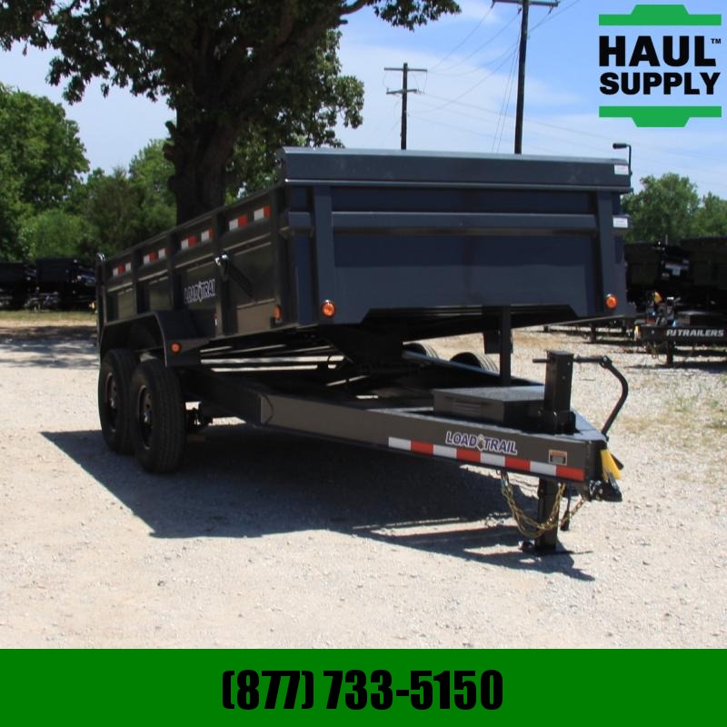 Load Trail 83X14 14K DUMP TRAILER W REAR SLIDE-IN RA Load Trail 83X14 14K DUMP TRAILER W REAR SLIDE-IN RA