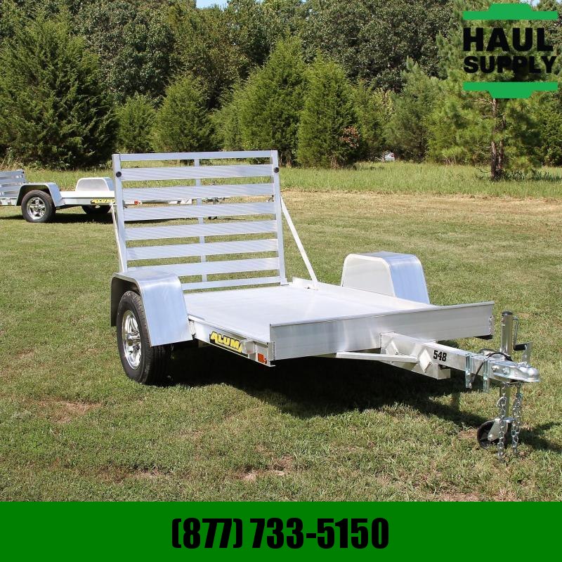 Aluma 54X8 UTILITY ALUMINUM TRAILER STRAIGHT TA Aluma 54X8 UTILITY ALUMINUM TRAILER STRAIGHT TA