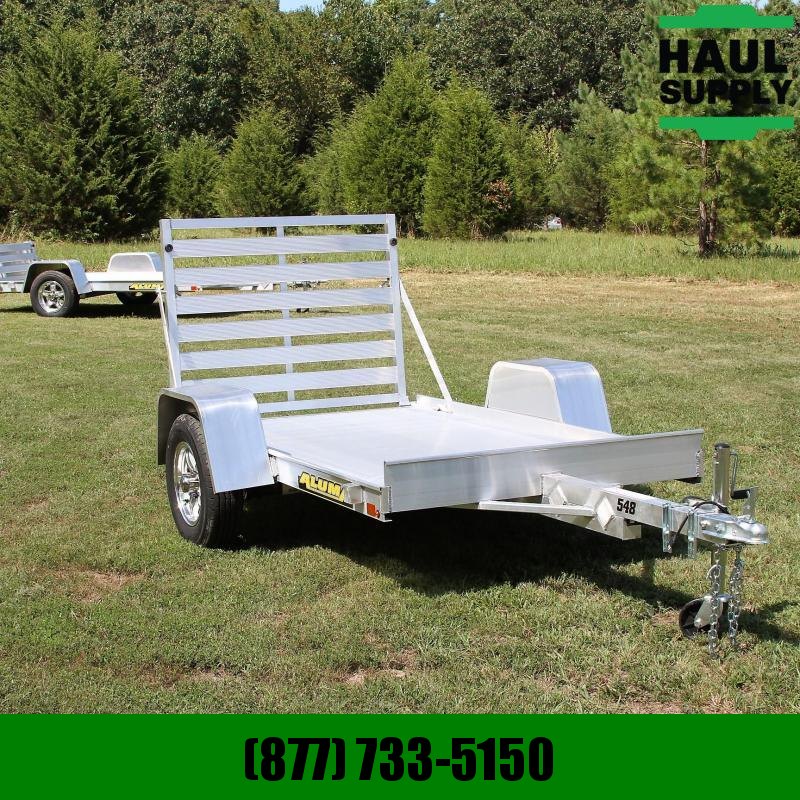Aluma 54X8 UTILITY ALUMINUM TRAILER STRAIGHT TA Aluma 54X8 UTILITY ALUMINUM TRAILER STRAIGHT TA