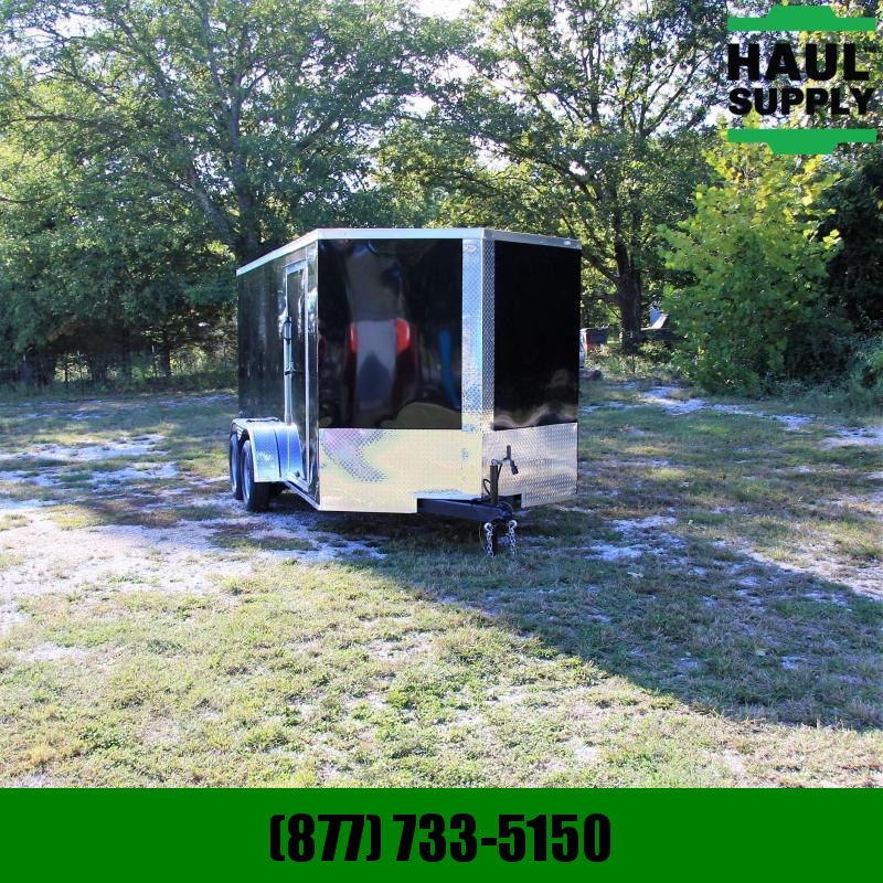 Traveler Cargo 7X14 7K V-NOSE CARGO TRAILER REAR RAMP SI Traveler Cargo 7X14 7K V-NOSE CARGO TRAILER REAR RAMP SI