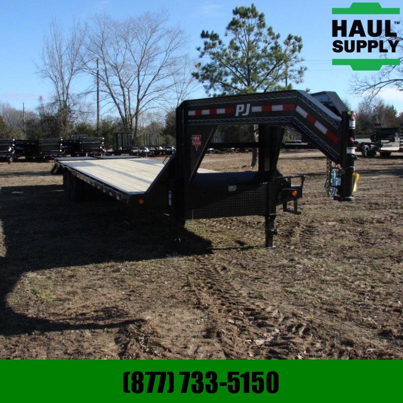 PJ Trailers 102X32 25K GOOSENECK DECKOVER LOCKABLE FR PJ Trailers 102X32 25K GOOSENECK DECKOVER LOCKABLE FR