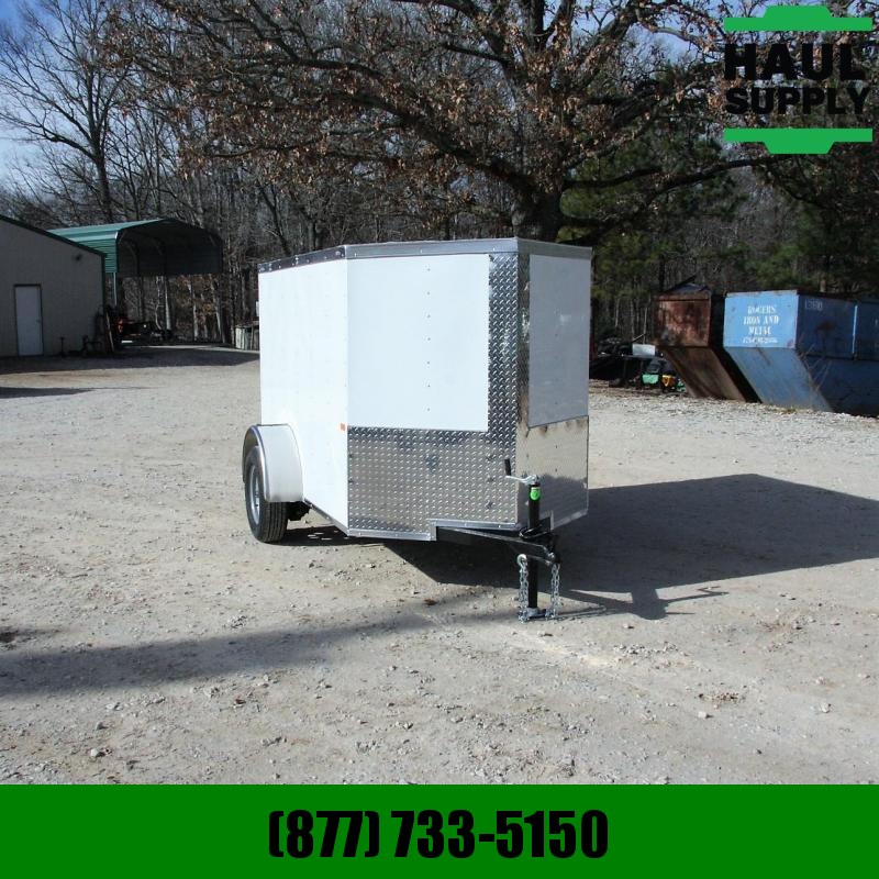 Rock Solid Cargo 5X8 V-NOSE CARGO TRAILER DOUBLE REAR DOOR Rock Solid Cargo 5X8 V-NOSE CARGO TRAILER DOUBLE REAR DOOR