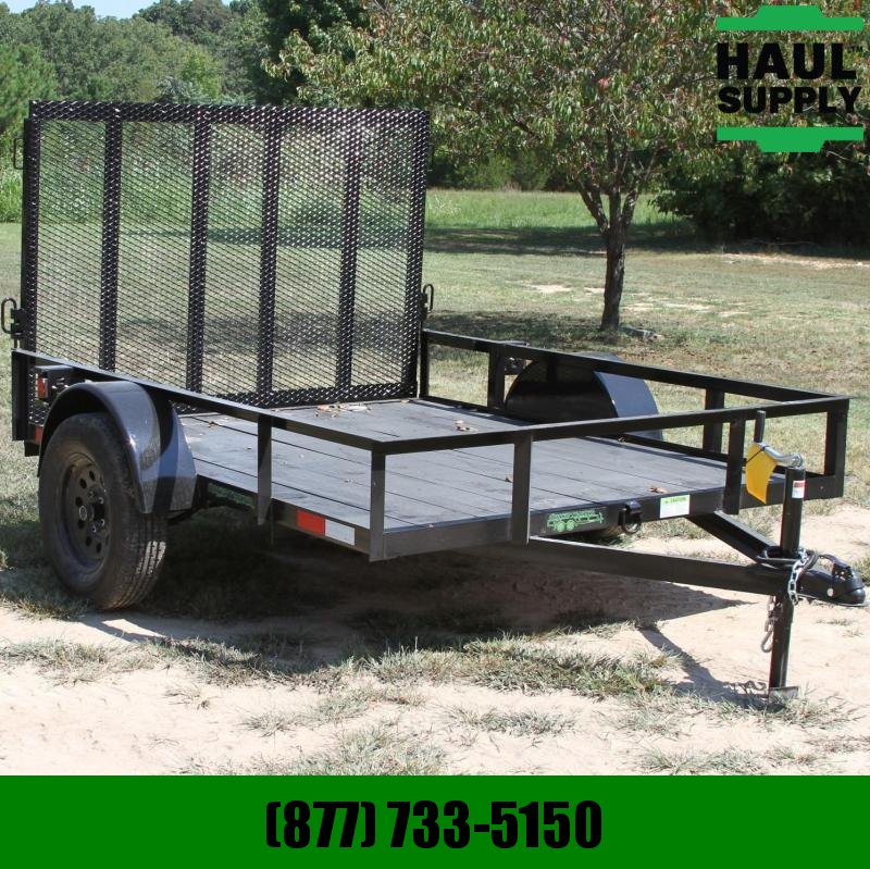 Wicked Trailer Manufacturing 76X8 UTILITY TRAILER WITH TUBE GATE Wicked Trailer Manufacturing 76X8 UTILITY TRAILER WITH TUBE GATE