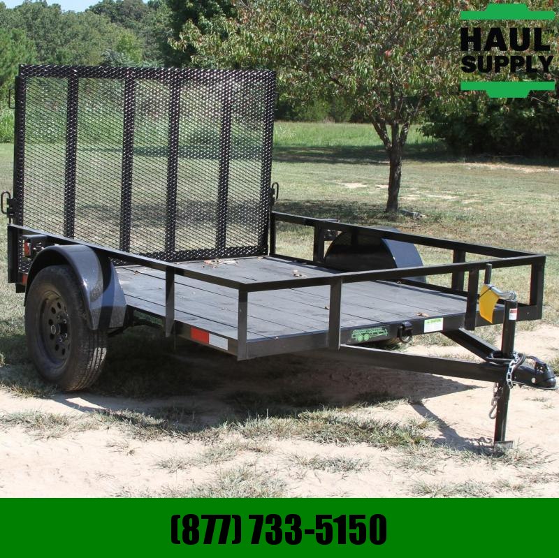 Wicked Trailer Manufacturing 76X8 UTILITY TRAILER WITH TUBE GATE Wicked Trailer Manufacturing 76X8 UTILITY TRAILER WITH TUBE GATE