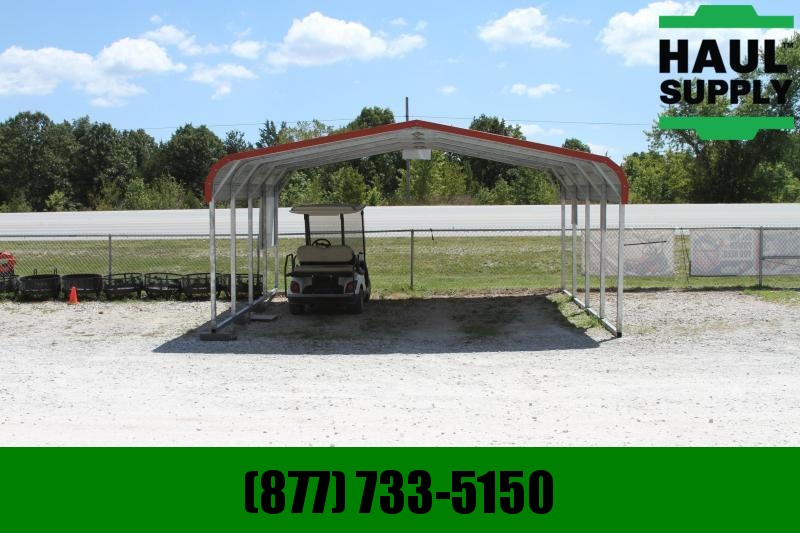 All Steel Carports 18X21X6 14GA HORIZONTAL All Steel Carports 18X21X6 14GA HORIZONTAL