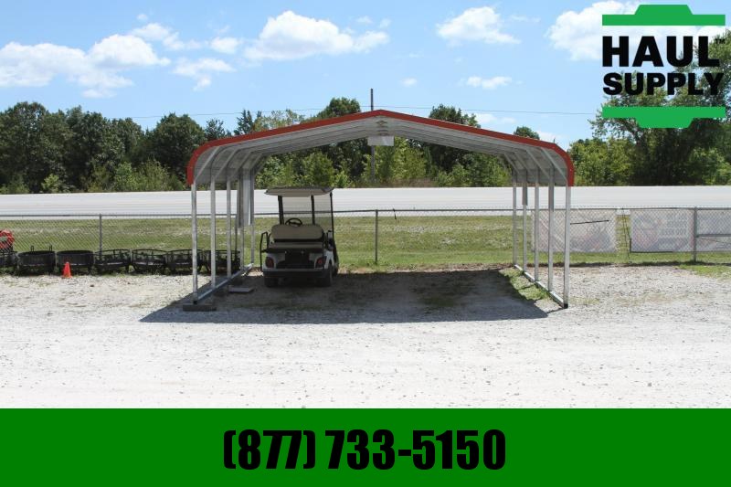 All Steel Carports 18X21X6 14GA HORIZONTAL All Steel Carports 18X21X6 14GA HORIZONTAL