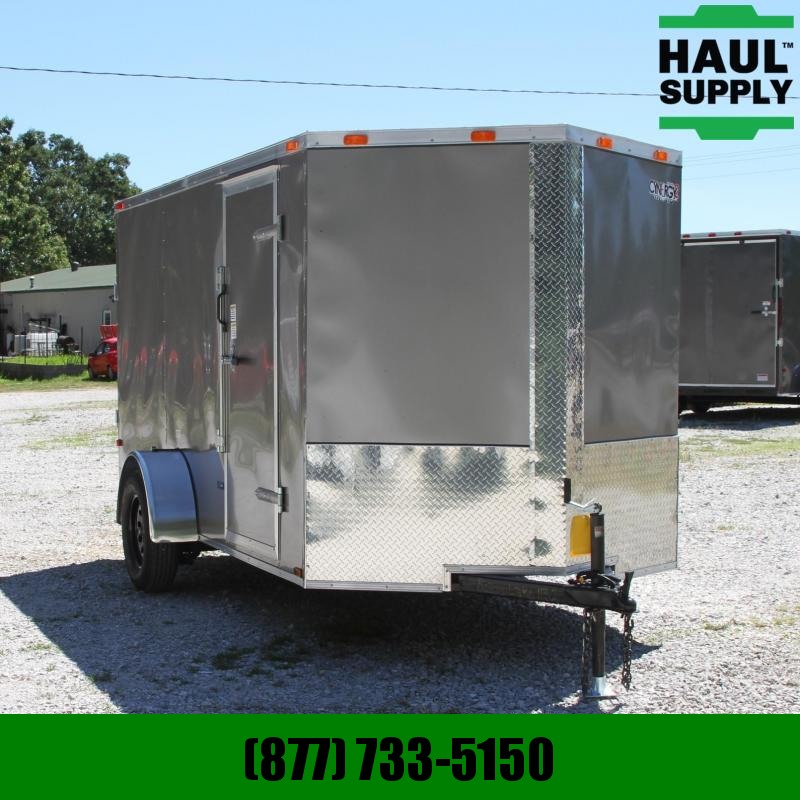 Cynergy Cargo 6X12 V-NOSE CARGO TRAILER REAR RAMP ROOF Cynergy Cargo 6X12 V-NOSE CARGO TRAILER REAR RAMP ROOF