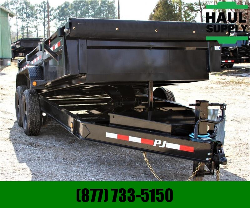 PJ Trailers 83X14 14K LOW PRO DUMP TRAILER W/ GATE PJ Trailers 83X14 14K LOW PRO DUMP TRAILER W/ GATE