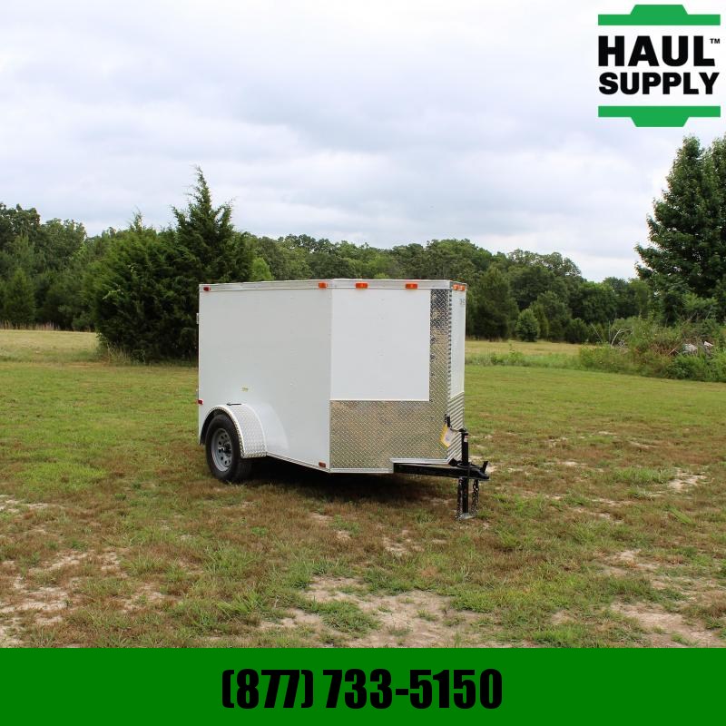 Cynergy Cargo 5X8 V-nose Cargo Trailer Rear Ramp LEDs Cynergy Cargo 5X8 V-nose Cargo Trailer Rear Ramp LEDs