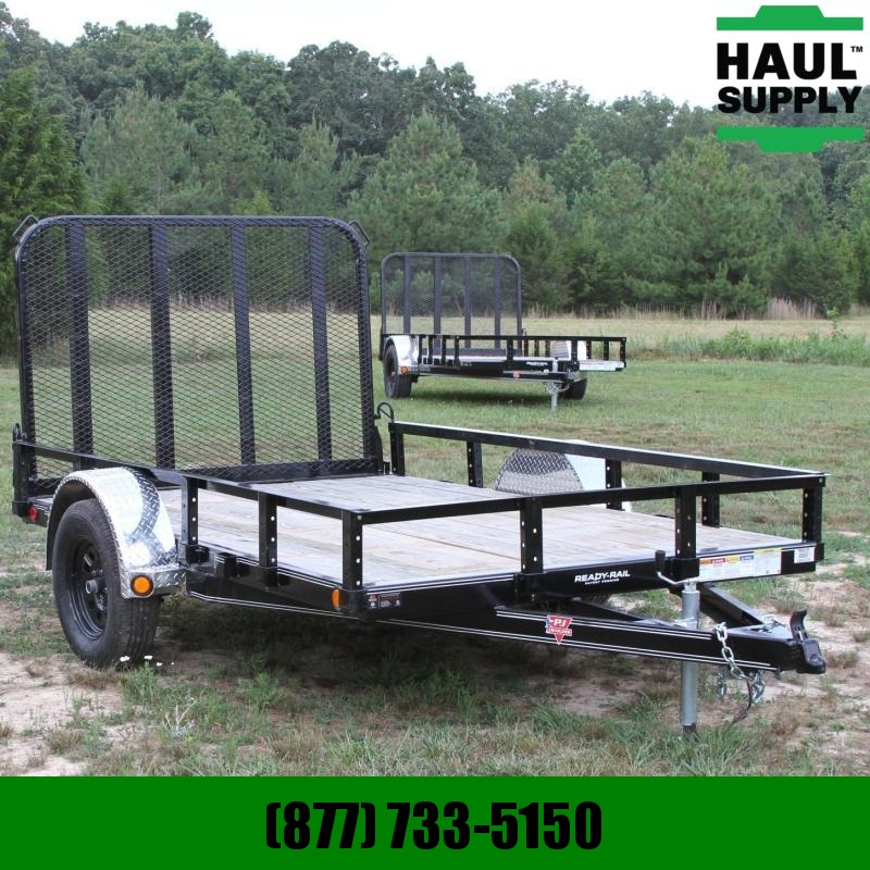 PJ Trailers 77X10 Channel utility trailer w/treated w PJ Trailers 77X10 Channel utility trailer w/treated w