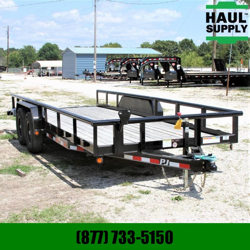 PJ Trailers 83X20 14K EQUIPMENT PIPETOP TRAILER 5FT S PJ Trailers 83X20 14K EQUIPMENT PIPETOP TRAILER 5FT S