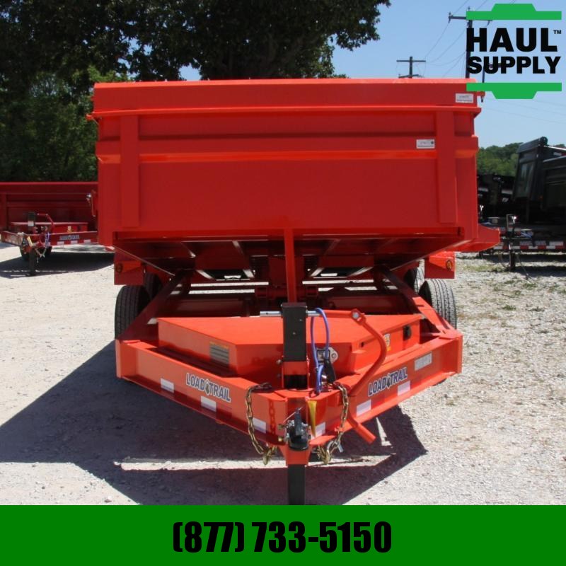 Load Trail 83X14 14K DUMP REAR SLIDE-IN RAMPS 1 MAX Load Trail 83X14 14K DUMP REAR SLIDE-IN RAMPS 1 MAX