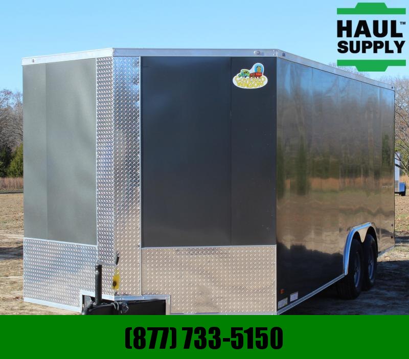 Covered Wagon Trailers 8.5X20 10K XT VN ENCLOSED CAR HAULER REAR Covered Wagon Trailers 8.5X20 10K XT VN ENCLOSED CAR HAULER REAR