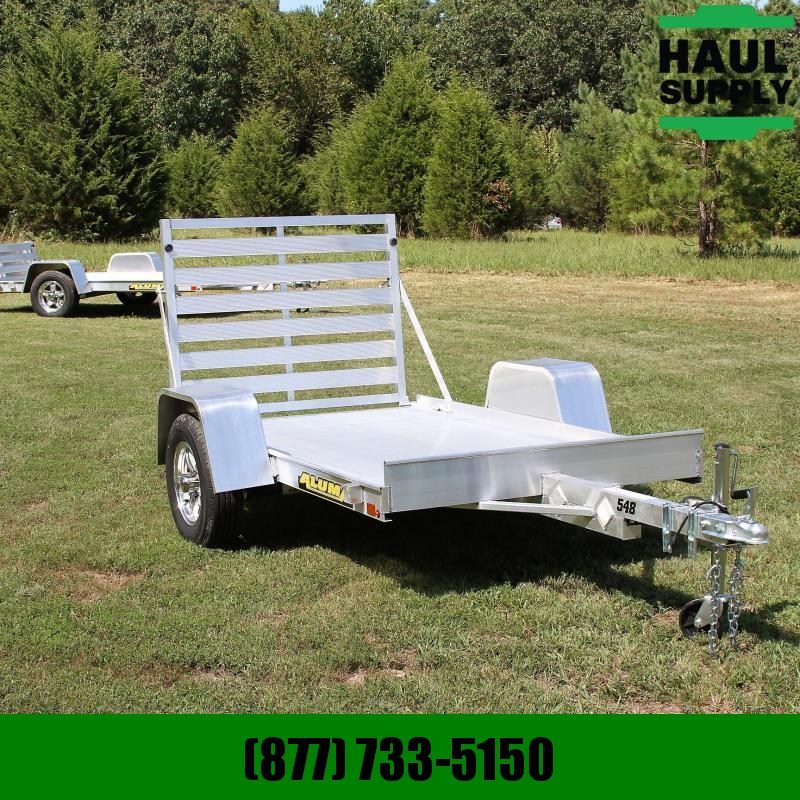 Aluma 54X8 UTILITY ALUMINUM TRAILER STRAIGHT TA Aluma 54X8 UTILITY ALUMINUM TRAILER STRAIGHT TA