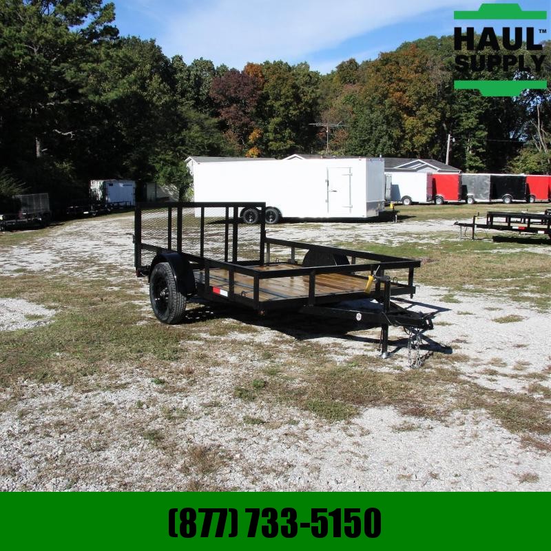 L&O Manufacturing 76X10 SINGLE AXLE UTILITY W/DOVE AND 3FT L&O Manufacturing 76X10 SINGLE AXLE UTILITY W/DOVE AND 3FT