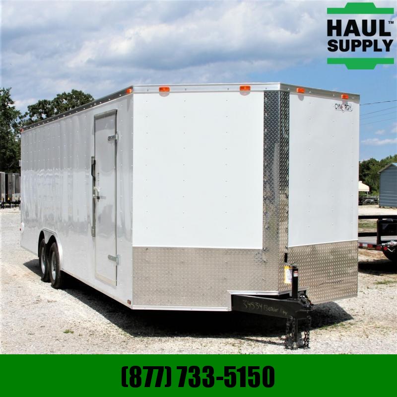 Cynergy Cargo 8.5X24 7K Enclosed CarHauler 78"Interior Cynergy Cargo 8.5X24 7K Enclosed CarHauler 78"Interior