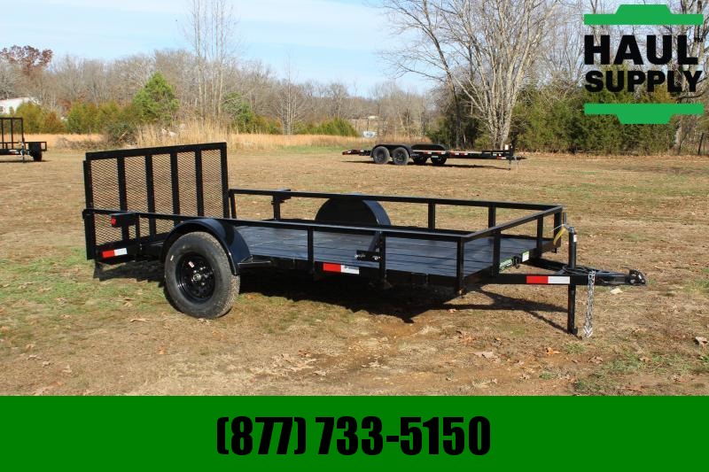Wicked Trailer Manufacturing 76X12 UTILITY TRAILER TUBE TOP W/4FT GATE Wicked Trailer Manufacturing 76X12 UTILITY TRAILER TUBE TOP W/4FT GATE