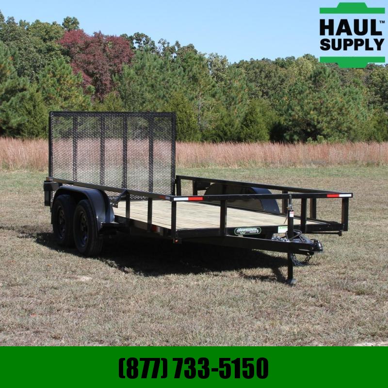 Wicked Trailer Manufacturing 76X14 7K UTILITY TRAILER TUBE TOP 4 FT GA Wicked Trailer Manufacturing 76X14 7K UTILITY TRAILER TUBE TOP 4 FT GA