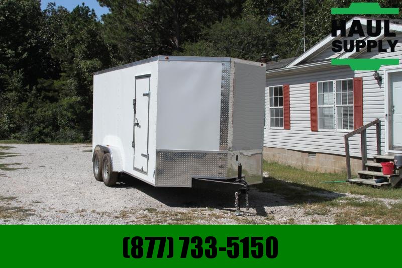 Traveler Cargo 7X16 7K V-NOSE CARGO TRAILER REAR RAMP SI Traveler Cargo 7X16 7K V-NOSE CARGO TRAILER REAR RAMP SI