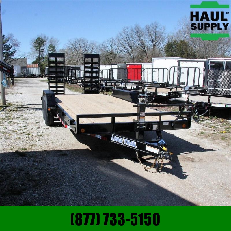 Load Trail 83X20 14K EQUIPMENT TRAILER FOLD UP RAMPS Load Trail 83X20 14K EQUIPMENT TRAILER FOLD UP RAMPS