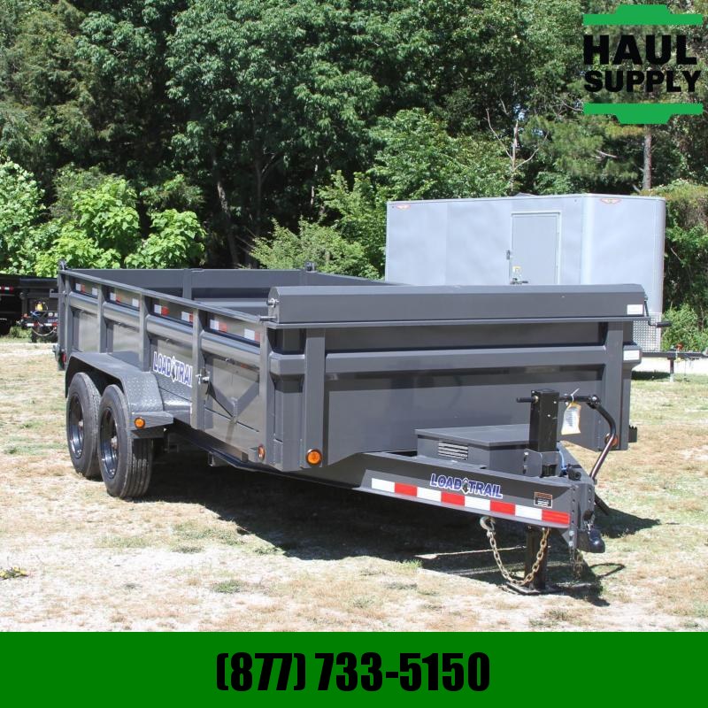 Load Trail 83X16 16K DUMP 2 ELECTRIC BRAKES 16IN CRO Load Trail 83X16 16K DUMP 2 ELECTRIC BRAKES 16IN CRO