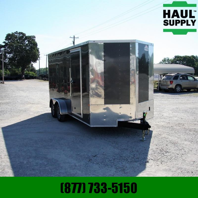 Rock Solid Cargo 7X16 7K XXT V-NOSE CARGO REAR RAMP ROOF V Rock Solid Cargo 7X16 7K XXT V-NOSE CARGO REAR RAMP ROOF V