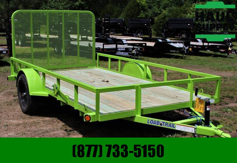 Load Trail 77X12 SINGLE AXLE UTILITY W/ TAILGATE Load Trail 77X12 SINGLE AXLE UTILITY W/ TAILGATE