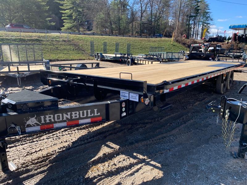 2023 Iron Bull 102x25 22K Gooseneck Equipment Trailer W/Rhino Ramps