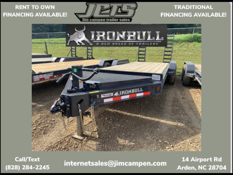 2022 Iron Bull 83x20 14K Equipment Trailer W/ Stand-Up Ramps ($500 Down Payment Assistance) 2022 Iron Bull 83x20 14K Equipment Trailer W/ Stand-Up Ramps ($500 Down Payment Assistance)
