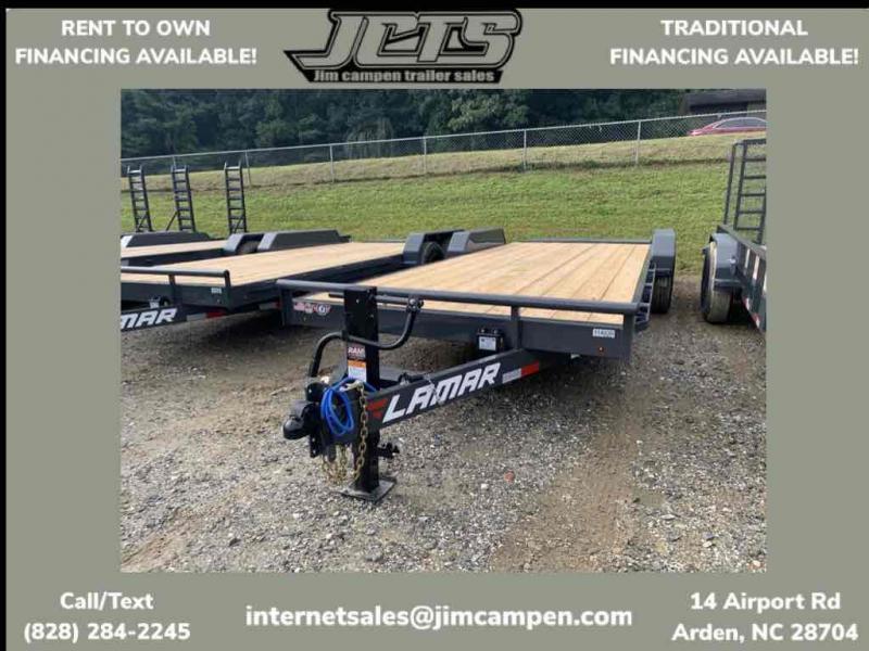 2022 Lamar Trailers 83x20 16k Equipment Trailer W/ Rhino Ramps 2022 Lamar Trailers 83x20 16k Equipment Trailer W/ Rhino Ramps