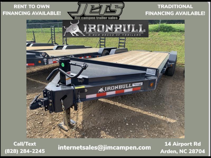 2022 IRON BULL 7x18 14K Equipment Trailer W/ Rampage Ramps 2022 IRON BULL 7x18 14K Equipment Trailer W/ Rampage Ramps