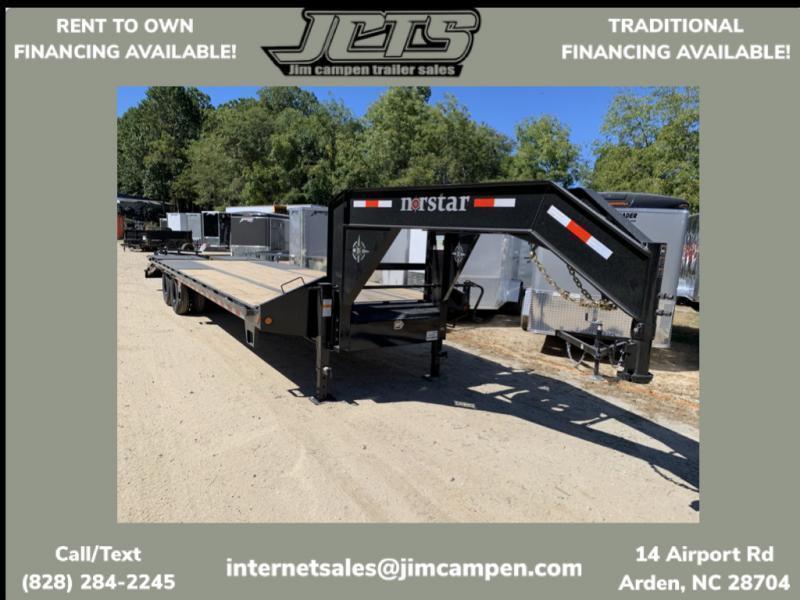 2023 Norstar 22K 30' Gooseneck Deckover Trailer w/Rampage Ramps 2023 Norstar 22K 30' Gooseneck Deckover Trailer w/Rampage Ramps