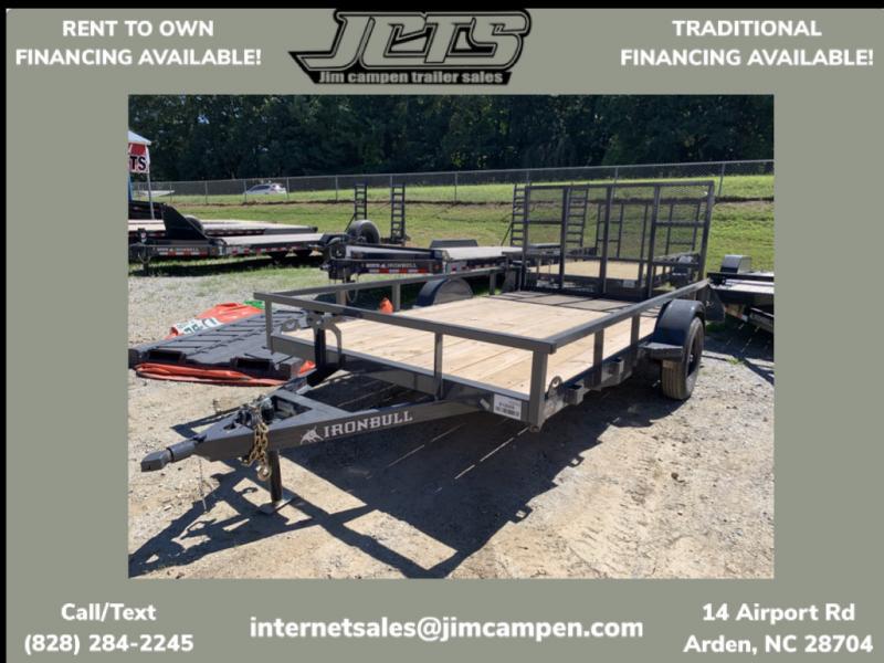 2022 Iron Bull 7x14 Single Axle Utility Trailer 2022 Iron Bull 7x14 Single Axle Utility Trailer