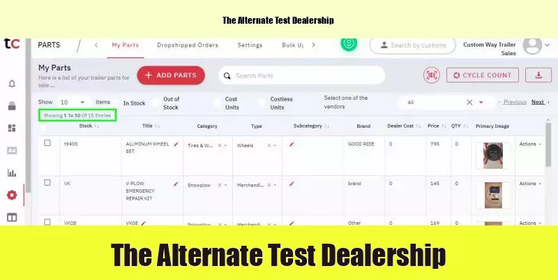 1949 4-Star Trailers Testing Model Manager 1500 Series A-Frame Camper