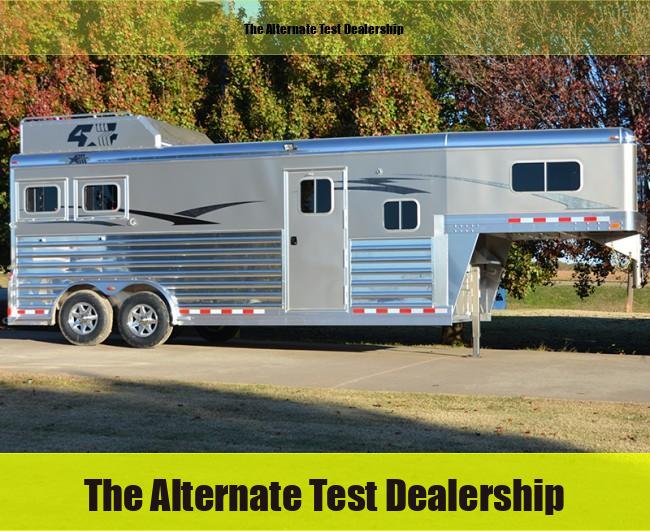 2021 4-Star Trailers 2 Horse Model - 14' x 7' Horse Trailer