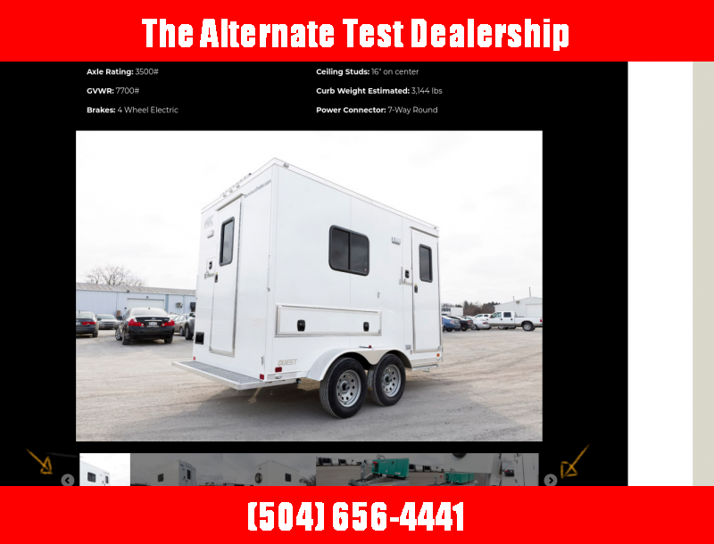 2019 Ace 2005 Adventure Dump Trailer 2019 Ace 2005 Adventure Dump Trailer