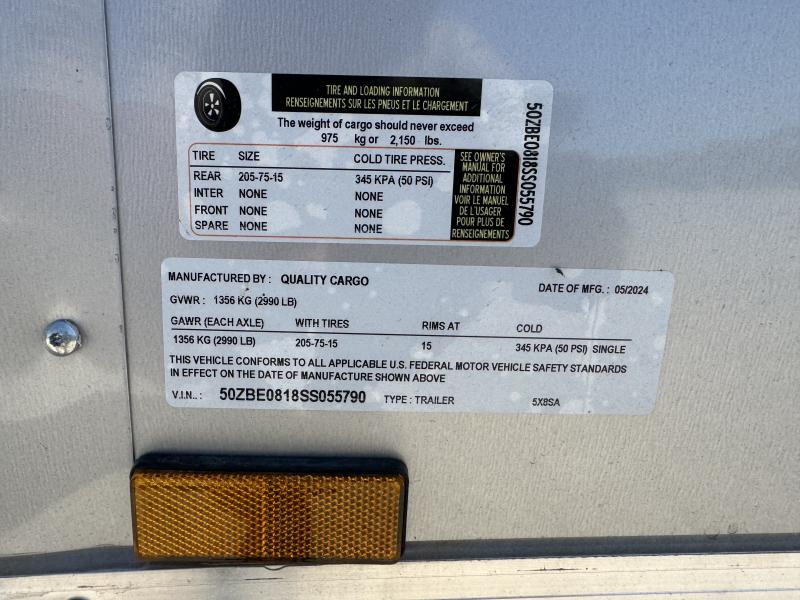 new Cargo (Enclosed) Trailers Quality Cargo  for sale, in Beasley, TX Thumbnail 9