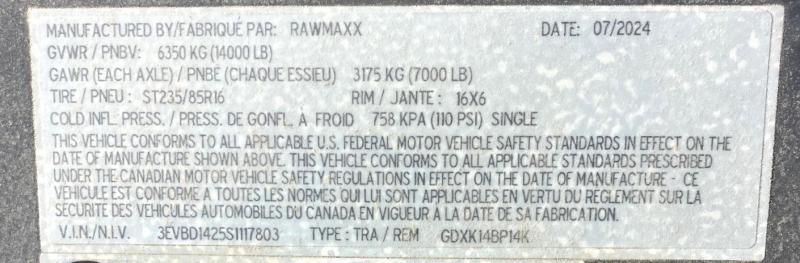 new Dump Trailers RawMaxx  for sale, in Sweetwater, TX Thumbnail 7