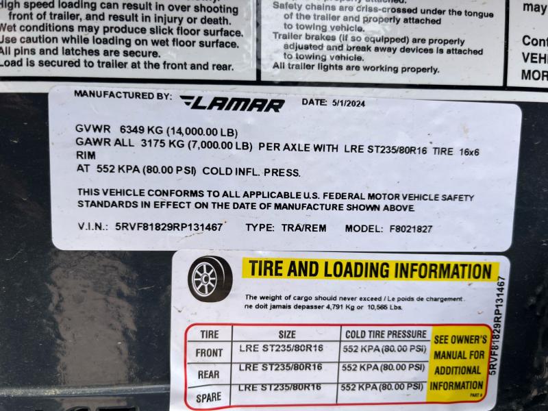 new Equipment / Flatbed Trailers Lamar Trailers  for sale, in Seminole, TX Thumbnail 7