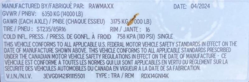 new Dump Trailers RawMaxx  for sale, in Sweetwater, TX Thumbnail 10