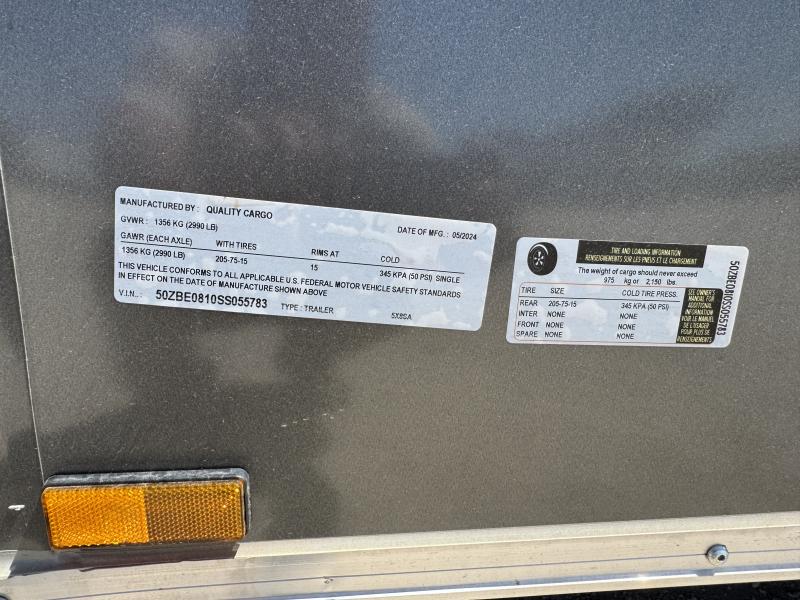 new Cargo (Enclosed) Trailers Quality Cargo  for sale, in Beasley, TX Thumbnail 8