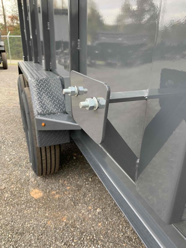 New 2022 Lamar 7ft x 14ft 14k Tandem Axle HD Low-Pro Bumper Pull Dump w/4ft walls (Lamar Gray) New 2022 Lamar 7ft x 14ft 14k Tandem Axle HD Low-Pro Bumper Pull Dump w/4ft walls (Lamar Gray)