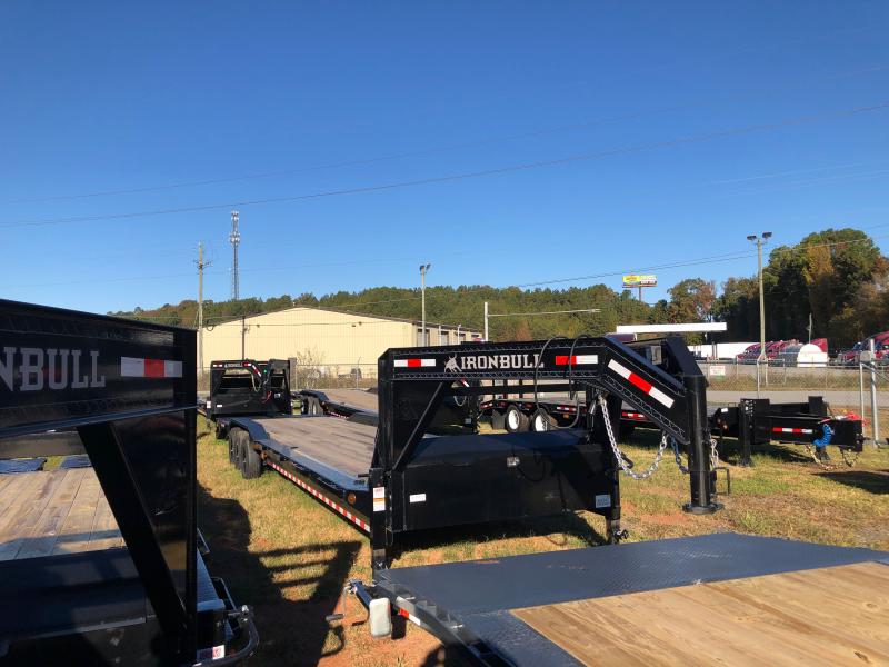 New 2022 Iron Bull 8.5ft x 40ft 21k Triple Axle Gooseneck Car/Equipment Hauler (Black) New 2022 Iron Bull 8.5ft x 40ft 21k Triple Axle Gooseneck Car/Equipment Hauler (Black)