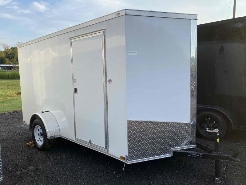 New 2022 Spartan 6ft x 12ft 3.5k Single Axle Bumper Pull Enclosed w/6ft walls (White) New 2022 Spartan 6ft x 12ft 3.5k Single Axle Bumper Pull Enclosed w/6ft walls (White)