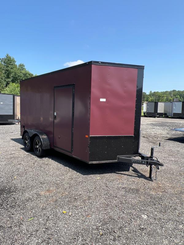 Enclosed Cargo Trailer Rock Solid 7 X 14 7k Enclosed Cargo Trailer Rock Solid 7 X 14 7k